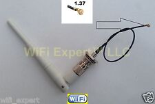 1 White Dual Band WiFi 5dBi Antenna TNC 2.4Ghz 5Ghz with 8