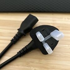 6FT England Standard Power Cord Cable BS 1363 (UK) to IEC 60320 C13 18AWG Gauge picture