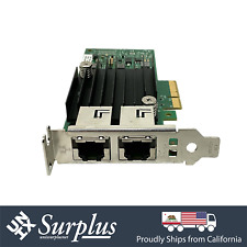 10GB RJ45 Dual Port X550-T2 Intel OEM NIC Converge Ethernet Card Low Bracket picture