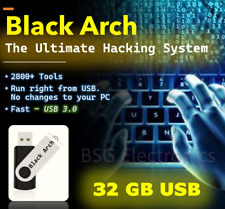 Black Arch Hacking System Penetration Testing USB 3.0 picture