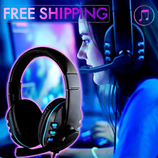 Cascos Gaming PS4 Audifonos Auriculares Gamer PC Xbox One Gamer Con Microfono PS picture