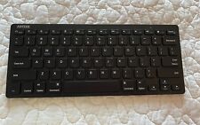 ARTECK - Ultra-Slim Bluetooth Keyboard - HB098 - NEW In Box Black 11 Inch picture