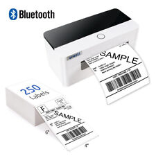 VRETTI Bluetooth Thermal Shipping Label Printer w/250 Labels For UPS USPS FedEx picture