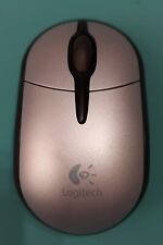 Logitech Notebook Optical Mouse Plus M-UV94 Black Silver 3 Button Laptop *Tested picture