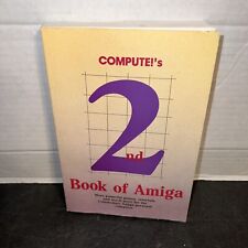 Compute's 2nd book of Amiga Vintage 1988 Rare Second Book Of Amiga picture