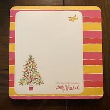 New Andy Warhol Holiday Ornaments Memo Pad Mousepad Why this is really marvelous picture