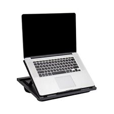 Mind Reader LTADJUST-BLK Adjustable Portable 8 Position Lap Top Desk with Bui... picture
