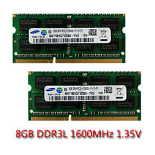Samsung 16GB KIT (2x 8GB) 4GB DDR3L 1600MHz SODIMM Memory Laptop RAM PC3L-12800S picture