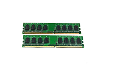 PNY 2x1GB (2GB) 1GB,DD2 DIMM,I A0QIT-T Desktop Computer RAM Memory Kit picture