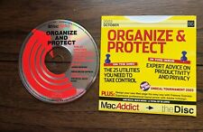 vintage Mac software MacAddict CD -2003 Oct Utilities Apps Organize Protect etc. picture