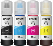 Genuine Epson 512 Ink Bottle 4 Pack for ET-7700 ET-7750 picture