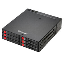 6-Bay Mobile Rack Backplane Trayless Hot Swap for 2.5'' SATA HDD SSD Hard Drive picture