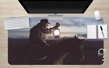 3D Early Morning Herders Horse 8 Non-slip Office Desk Mouse Mat Keyboard Game picture