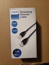 🎥 Ethernet Philips Streaming Internet Cable Audio Video Ethernet Cable 50ft🆕 picture