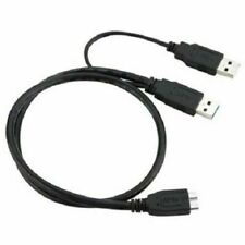 USB 3.0 Male to Micro B Y CABLE adapter cord laptop PC external hard disk drive picture