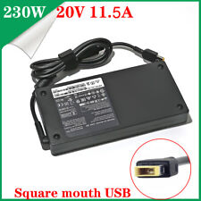 230W 300W Laptop AC Charger Power Adapter For Lenovo USB Square Tip Yellow Pro 7 picture
