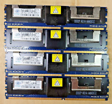 LOT OF 4 NT1GT72U8PB1BN-3C Nanya 1GB PC2-5300F DDR2-667MHz ECC Dual Rank Memory picture