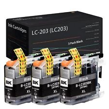 LC-203 XL High Yield Ink Cartridges 3 Pack Black for Brother MFC-J4320DW picture