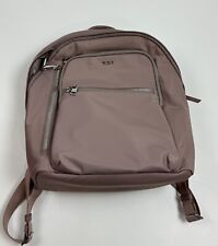 TUMI Voyageur Halsey Backpack in Light Mauve $425 RETAIL #393 picture