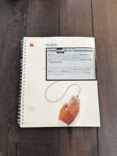 Apple Macintosh MacWrite User’s Guide 1984. Manual Version C picture