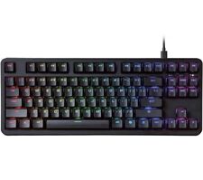 Elecom Gaming Keyboard VK310 RGB Lights Silver Linear Switches picture