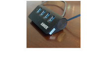 ANKER 4-PORT USB 3.0 HUB BLACK ALUMINIUM NON POWERED (Model: 68ANHUB) picture