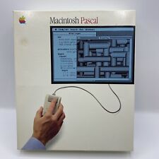 Apple Macintosh Pascal floppy disks Manual Users Guide VINTAGE 1984 picture
