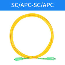 1-5m SC APC to SC APC Simplex Single Mode Fiber Optical Patch Cord Cable lot picture