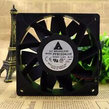Delta PFB1224UHE 12038 DC24V 2.40A 12CM 2-Wire Inverter Cooling Fan picture