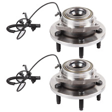 for Pair of 2 New Complete Front Wheel Hub Bearing Assembly 5 Lugs W/Abs for 06- picture