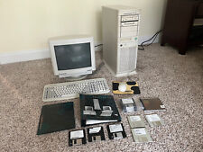 *Rare & All Original* Gateway 2000 4DX2-66V 486 DOS & Windows 3.1 PC Tower Setup picture