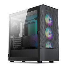 Vetroo AL600 Black Mid-Tower ATX PC Computer Gaming Case w/ 6 Fans 360mm Ready picture