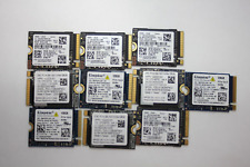 LOT of 100pcs 128GB M.2 PCIE NVME 2230 SSD 100% Health WD, SAMSUNG, KINGSTON picture
