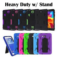 Heavy Duty Military Hybrid Silicone Cover Tough Box Case w/ Stand for Tab Tablet picture