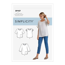 Simplicity Sewing Pattern S9107 Misses' Tops picture