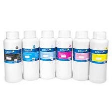 6 Large Refill Ink Bottles 3000ml alternative for All inkjet Printers BCMY/LC/LM picture