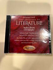 McDaugal Littell, The Language of Literature Audio Library CD Sampler, NEW picture