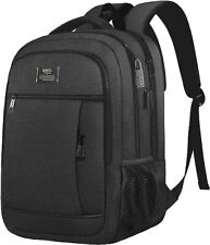 QINOL Travel Laptop Backpack, Business Anti Theft Durable Laptop Backpack with U picture