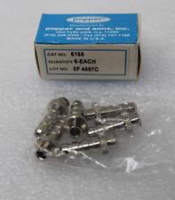 NEW  1 BOX CONTAINING 6 CONNECTORS POPPER & SONS 6168 LUER CONNECTOR OF-4597C picture