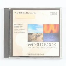 IBM World Book 1998 Multimedia Encyclopedia CD-ROM Software for PC picture