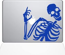 The Decal Guru Skeleton Waves Hi Decal Vinyl Sticker, Dark Blue, 11