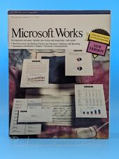 Microsoft Works Version 2.0 Promo For IBM PC PS/2 MS-DOS 1989: Vintage Software picture
