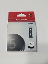 Canon PGI-5BK PGBK 5 Black Ink Cartridge Pixma Genuine Sealed picture