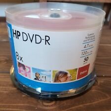 HP DVD-R  4.7GB 120Min  8X New Sealed 50 Pack Spindle picture