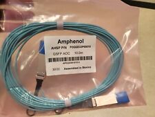 Amphenol QSFP28 AOC 10 Meters High Speed 100G Ethernet OFNP FOQQD33P00010 picture