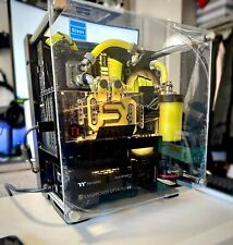 Gaming PC custom liquid cooling picture