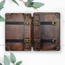 Vintage Old Book Dark Brown Case For iPad 10.2 Pro 12.9 11 9.7 Air 3 4 5 Mini picture
