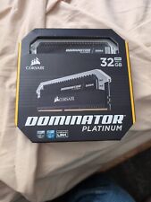 Corsair Dominator Platinum 32GB (4x8GB) Desktop DDR4 Kit CMD32GX4M4C3000C15 picture