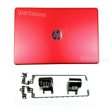 New For HP 15-BS234WM 15-BS244WM Hinges With LCD BACK COVER Red L03441-001 Set picture