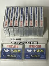 Maxell  HS-4/120S 4mm DDS-120 DDS-2 4GB/8GB Data Tape Cartridges sealed Lot (10) picture